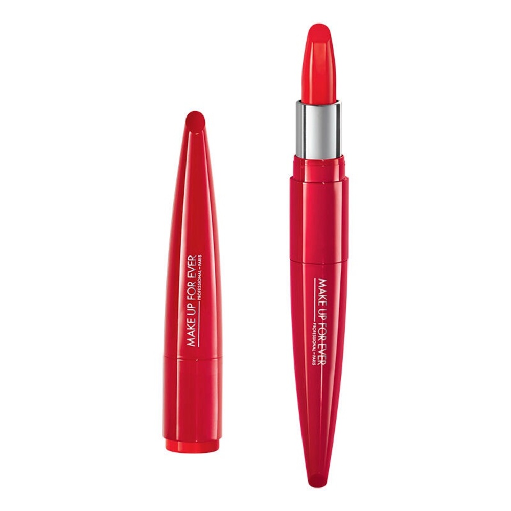 MAKE UP FOR EVER Rouge Artist lipstick-Shine On 430 Positive Scarlet (3.2g)